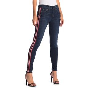 Joe’s Jeans Athletic Stripe Skinny Ankle Jeans